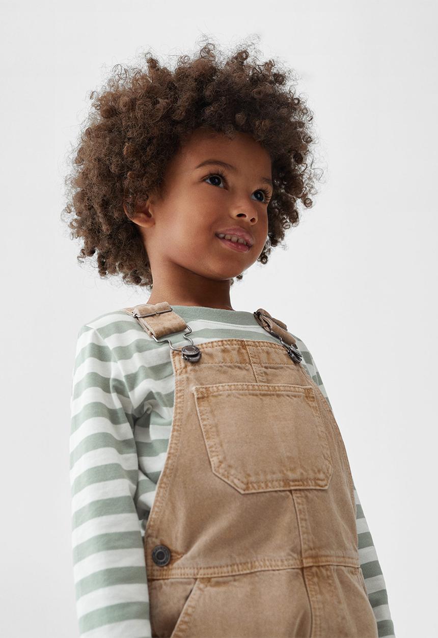 MANGO - Dungarees delos - tobacco brown
