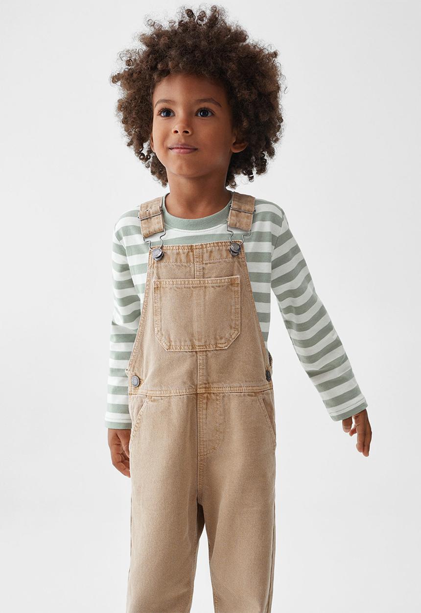 MANGO - Dungarees delos - tobacco brown