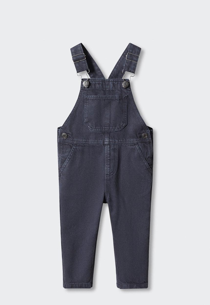 MANGO - Dungarees delos - navy
