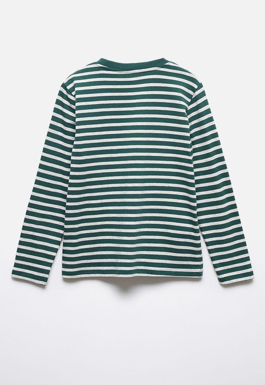 MANGO - T-shirt paul - dark green