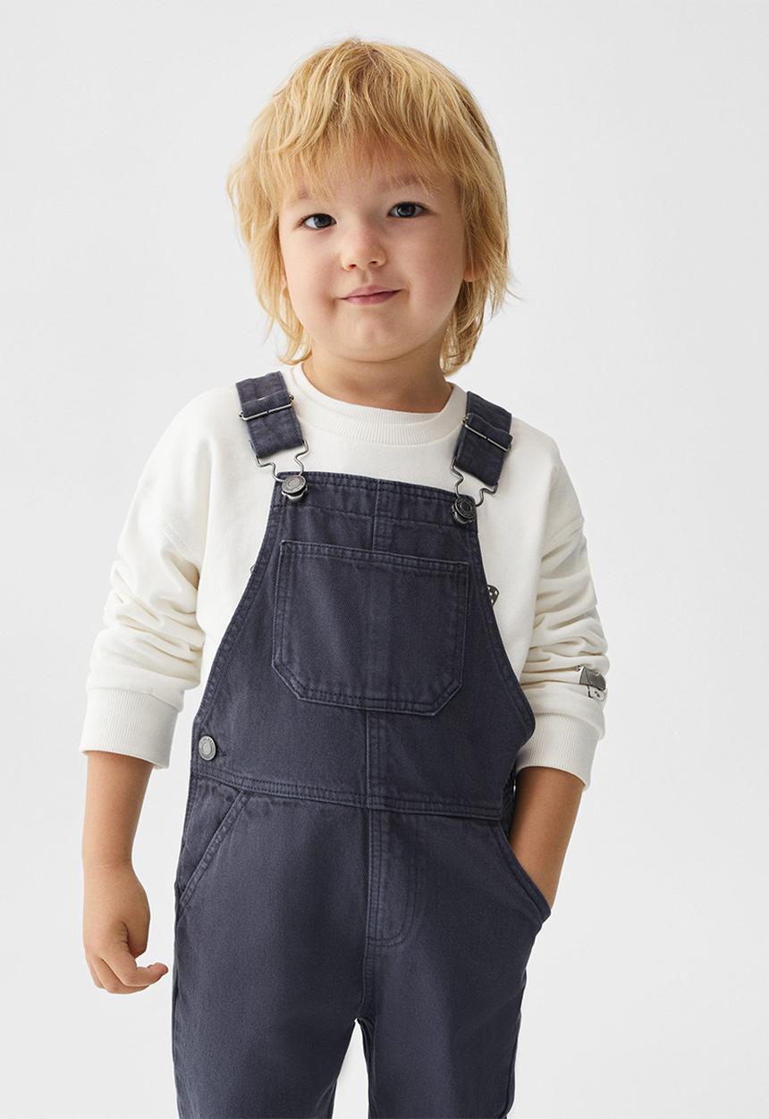 MANGO - Dungarees delos - navy