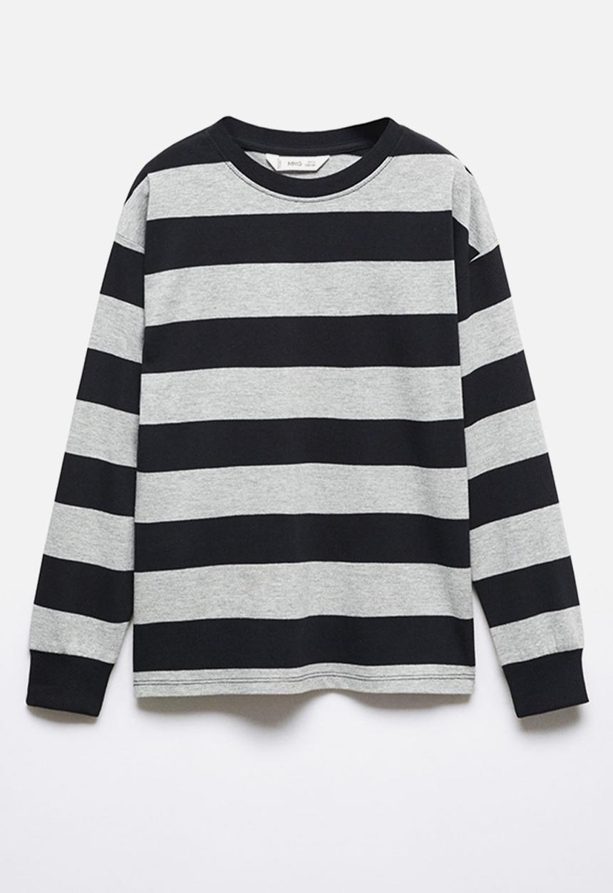 MANGO - T-shirt paul - black