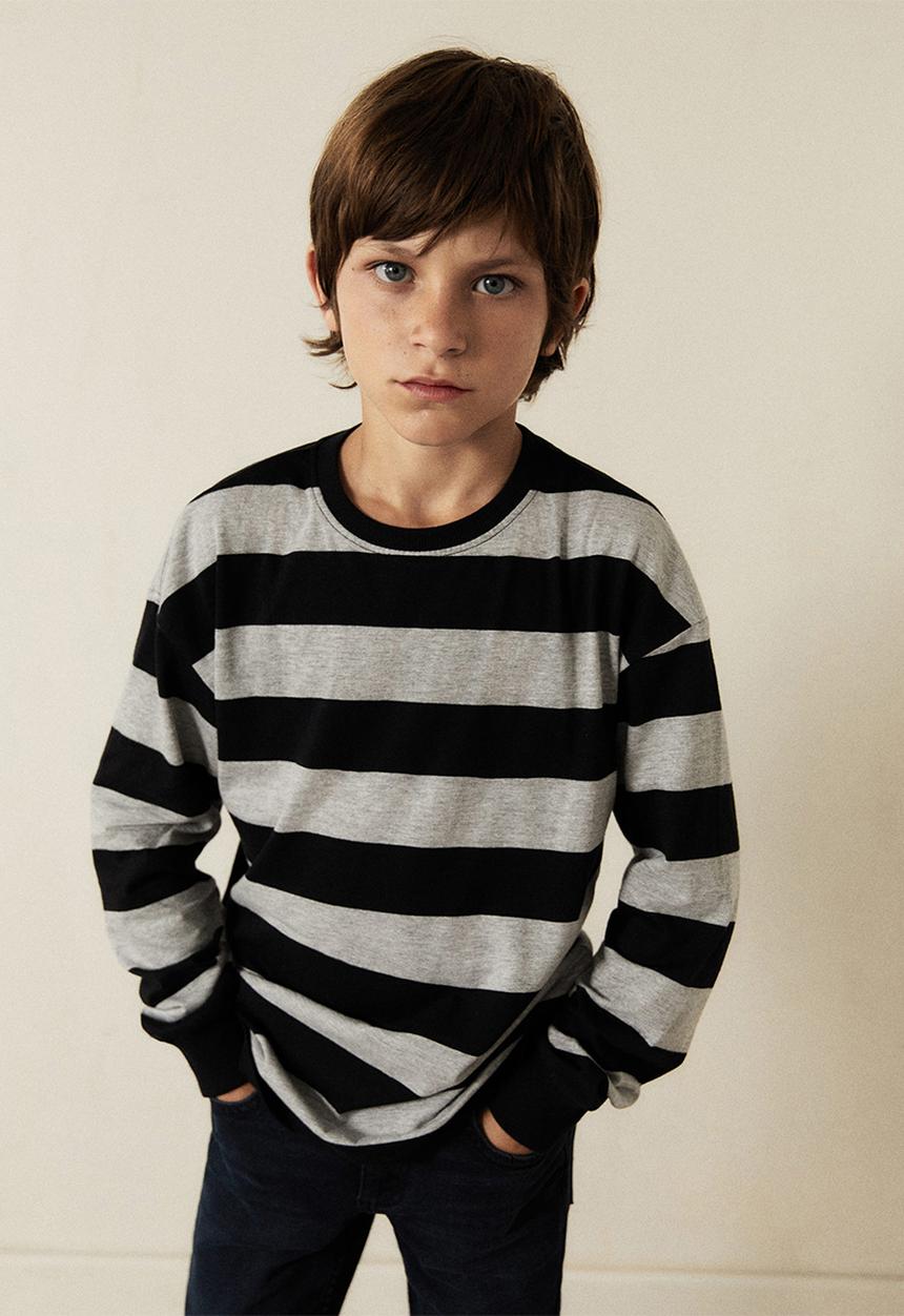 MANGO - T-shirt paul - black