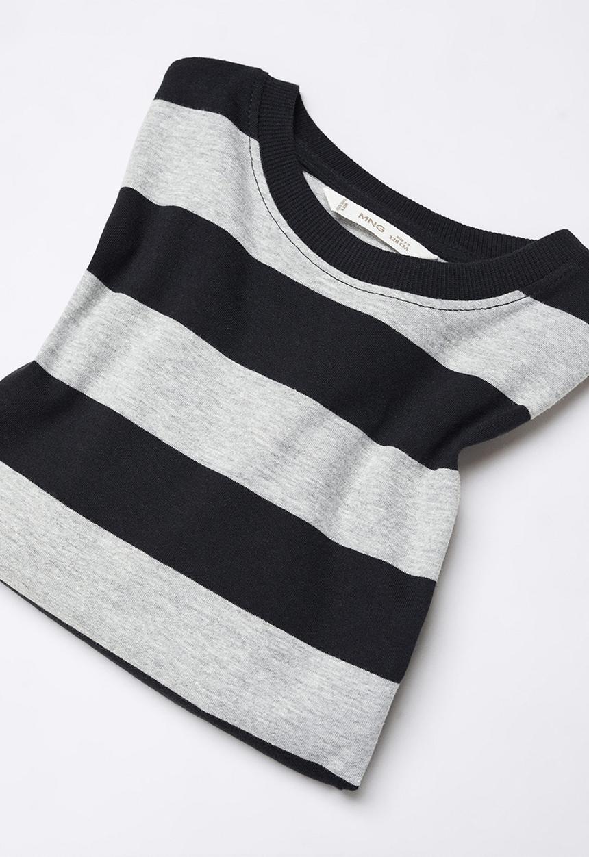 MANGO - T-shirt paul - black