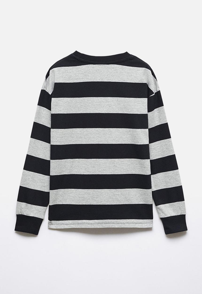 MANGO - T-shirt paul - black