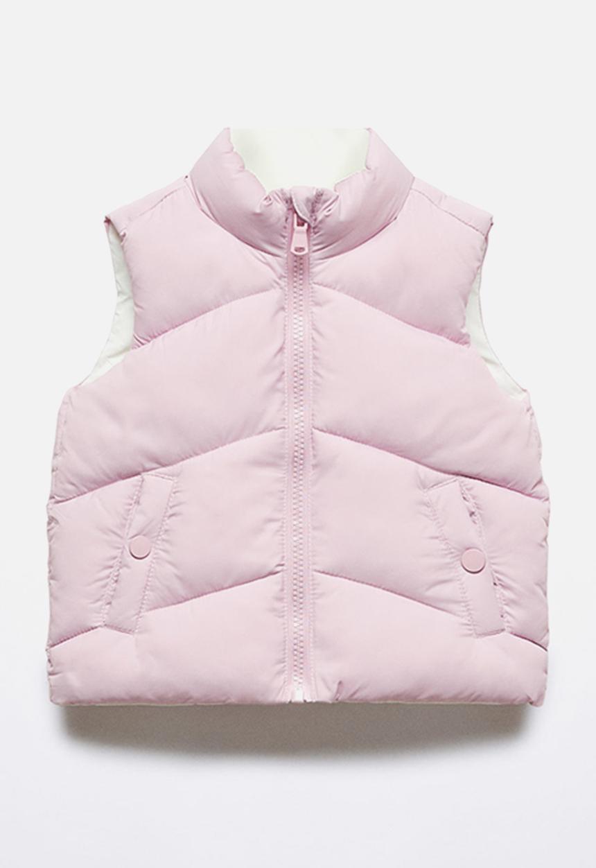 MANGO - Waistcoat liab - pink