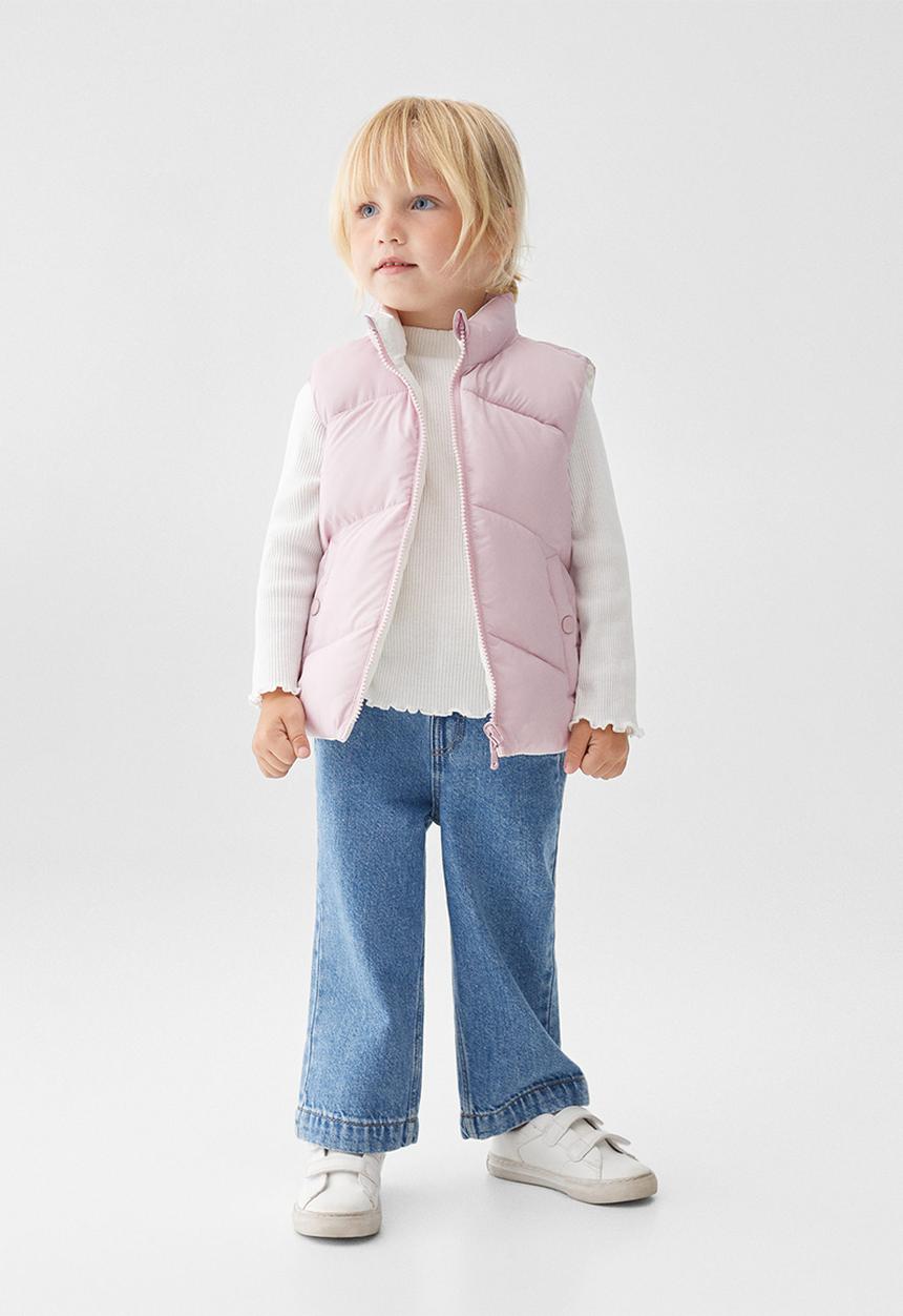 MANGO - Waistcoat liab - pink