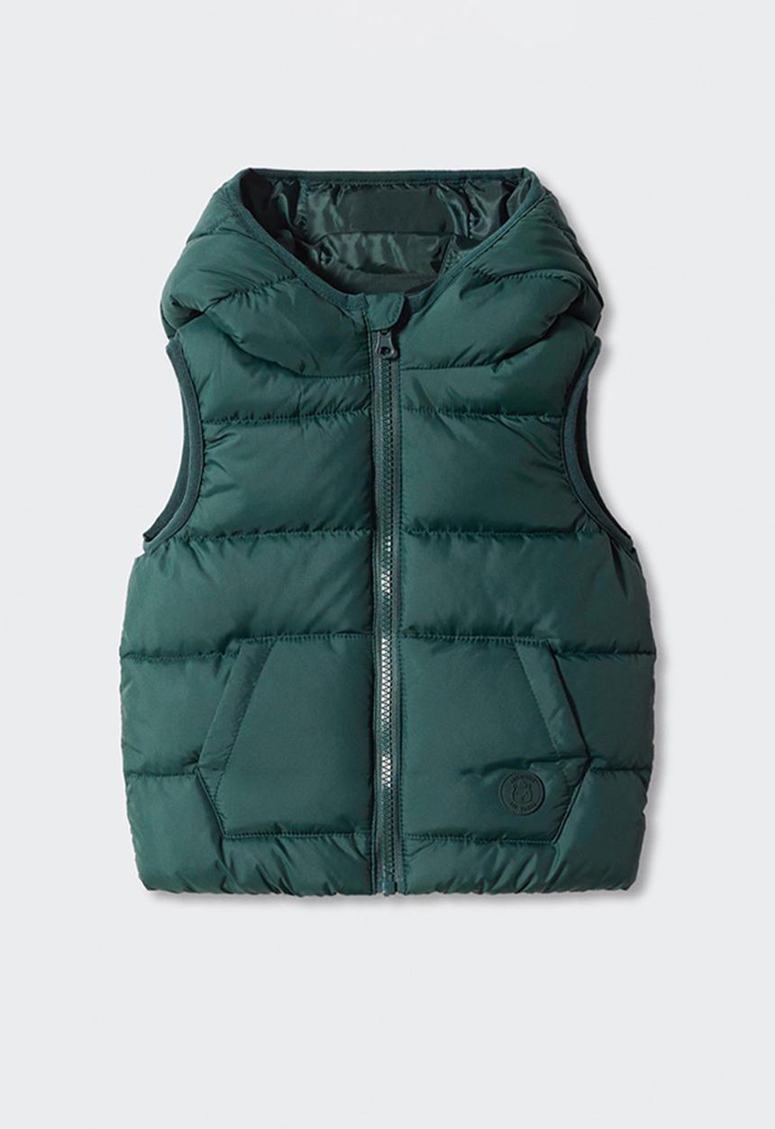 MANGO - Waistcoat aldov - dark green