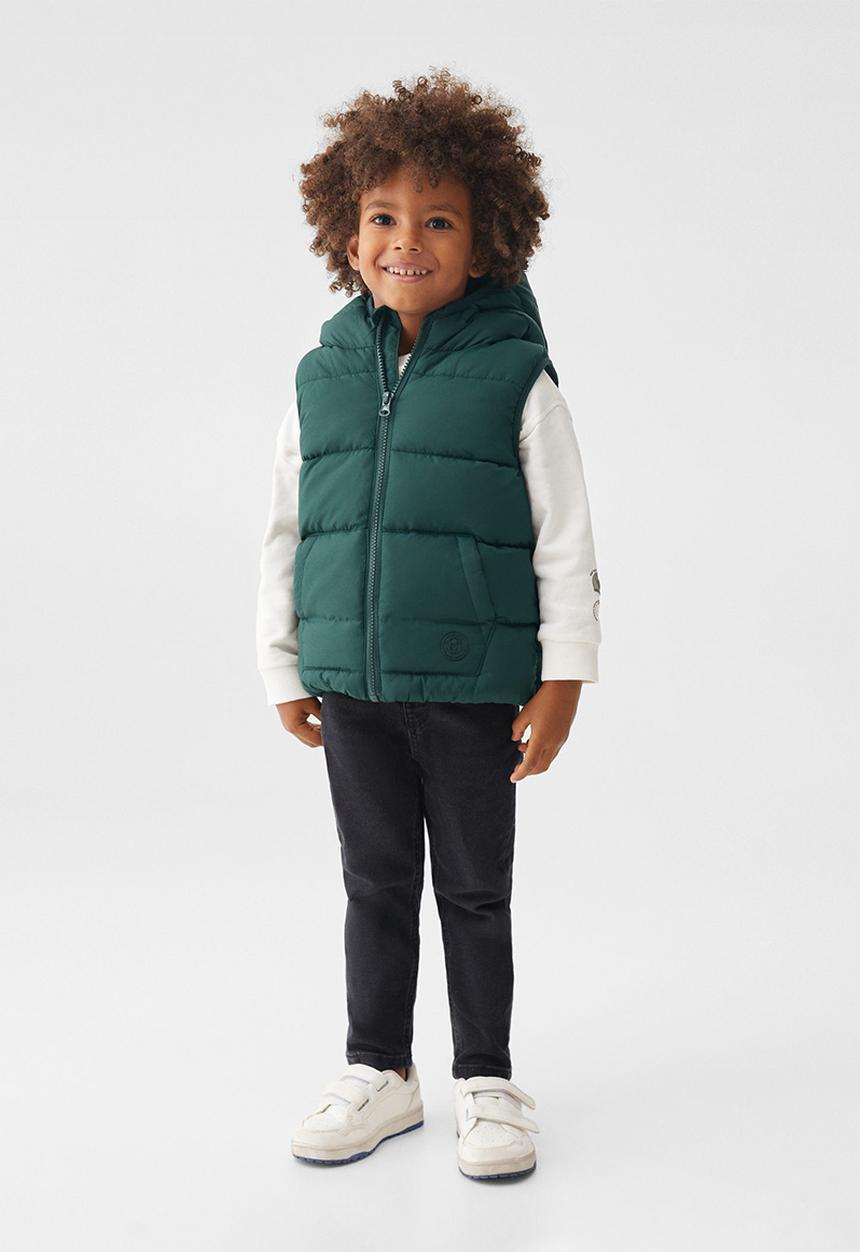 MANGO - Waistcoat aldov - dark green
