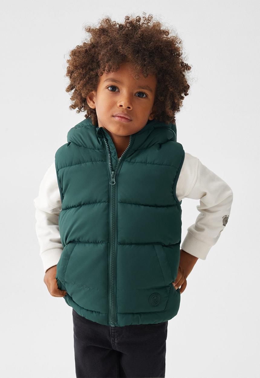 MANGO - Waistcoat aldov - dark green