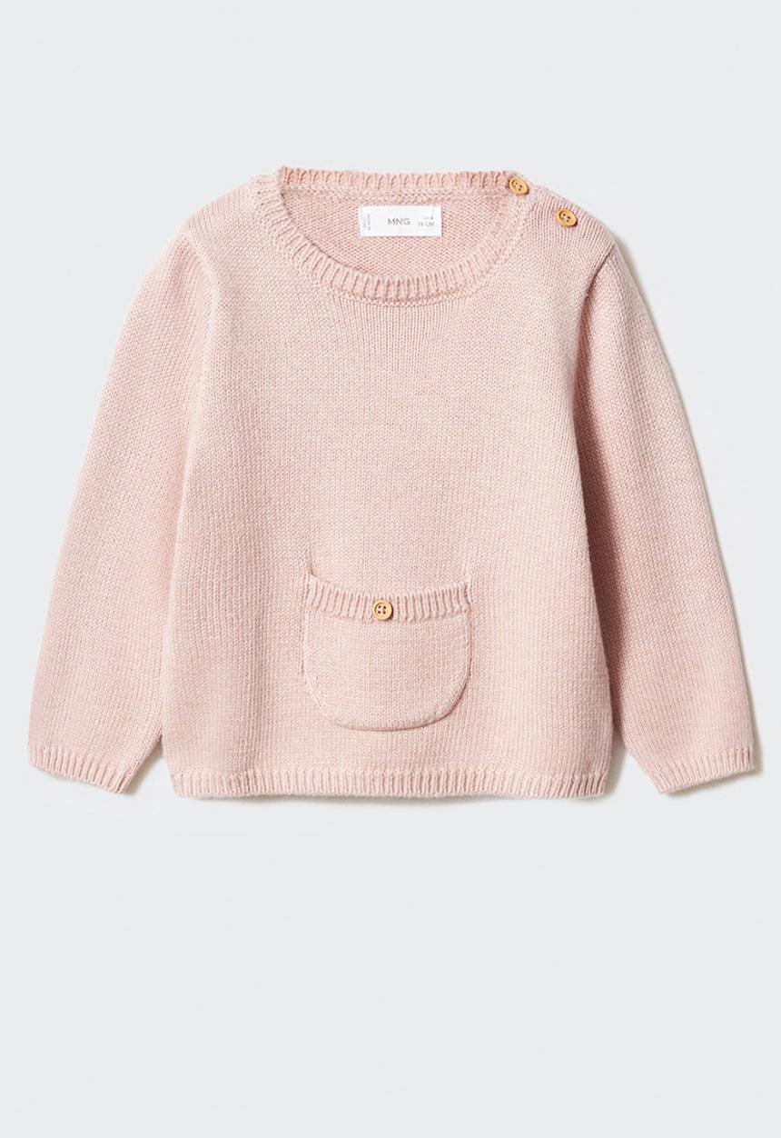 MANGO - Sweater may - pink