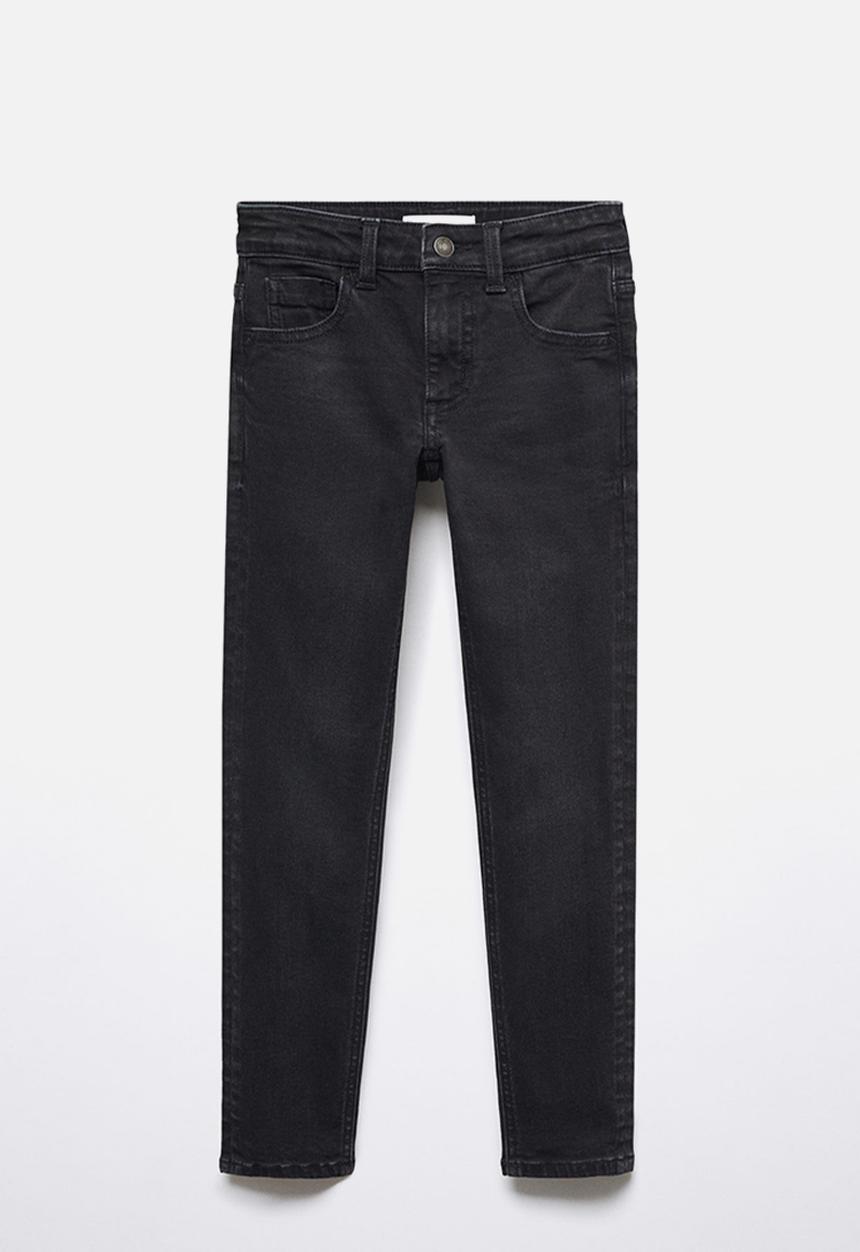 MANGO - Jeans skinny - black denim