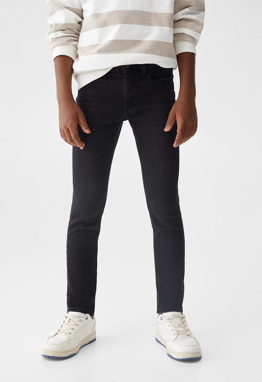 MANGO - Jeans skinny - black denim