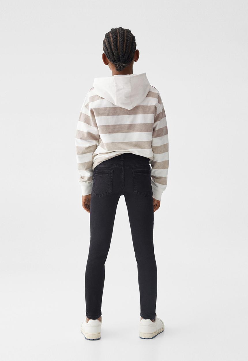 MANGO - Jeans skinny - black denim