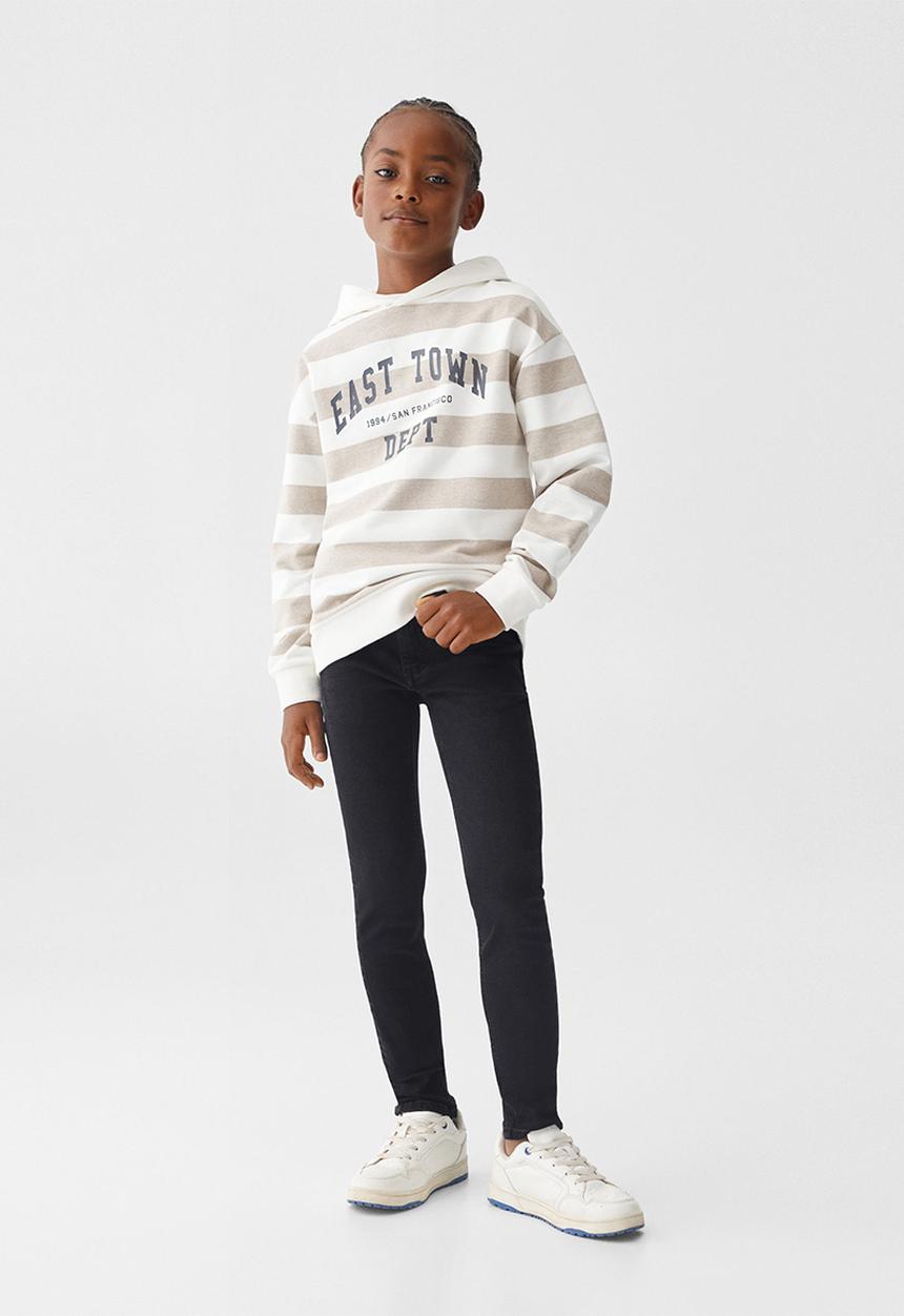 MANGO - Jeans skinny - black denim