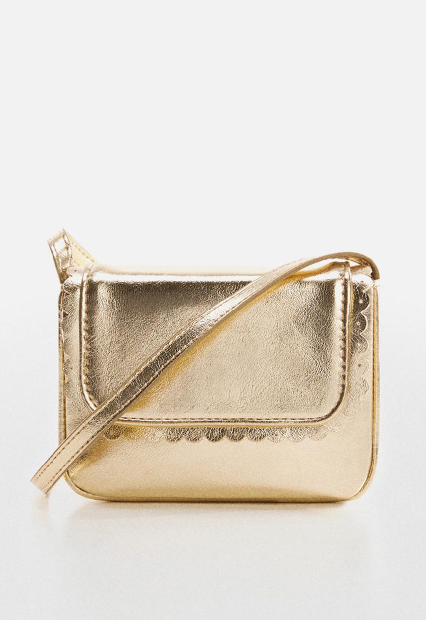 MANGO - Bag mch gold - gold