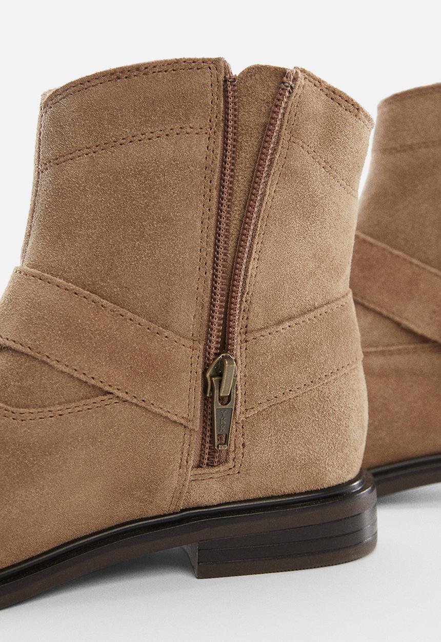 MANGO - Ankle boots maya - brown