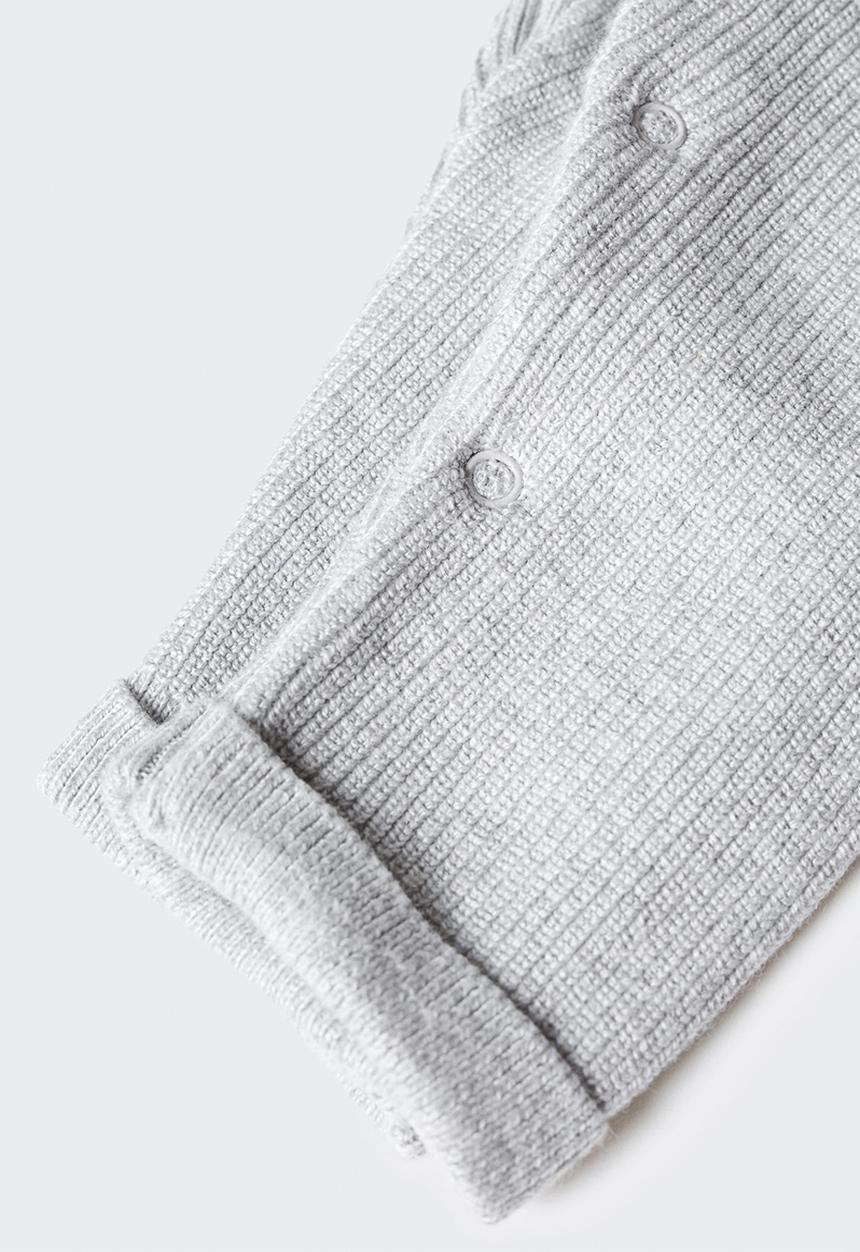 MANGO - Dungarees york - light grey denim