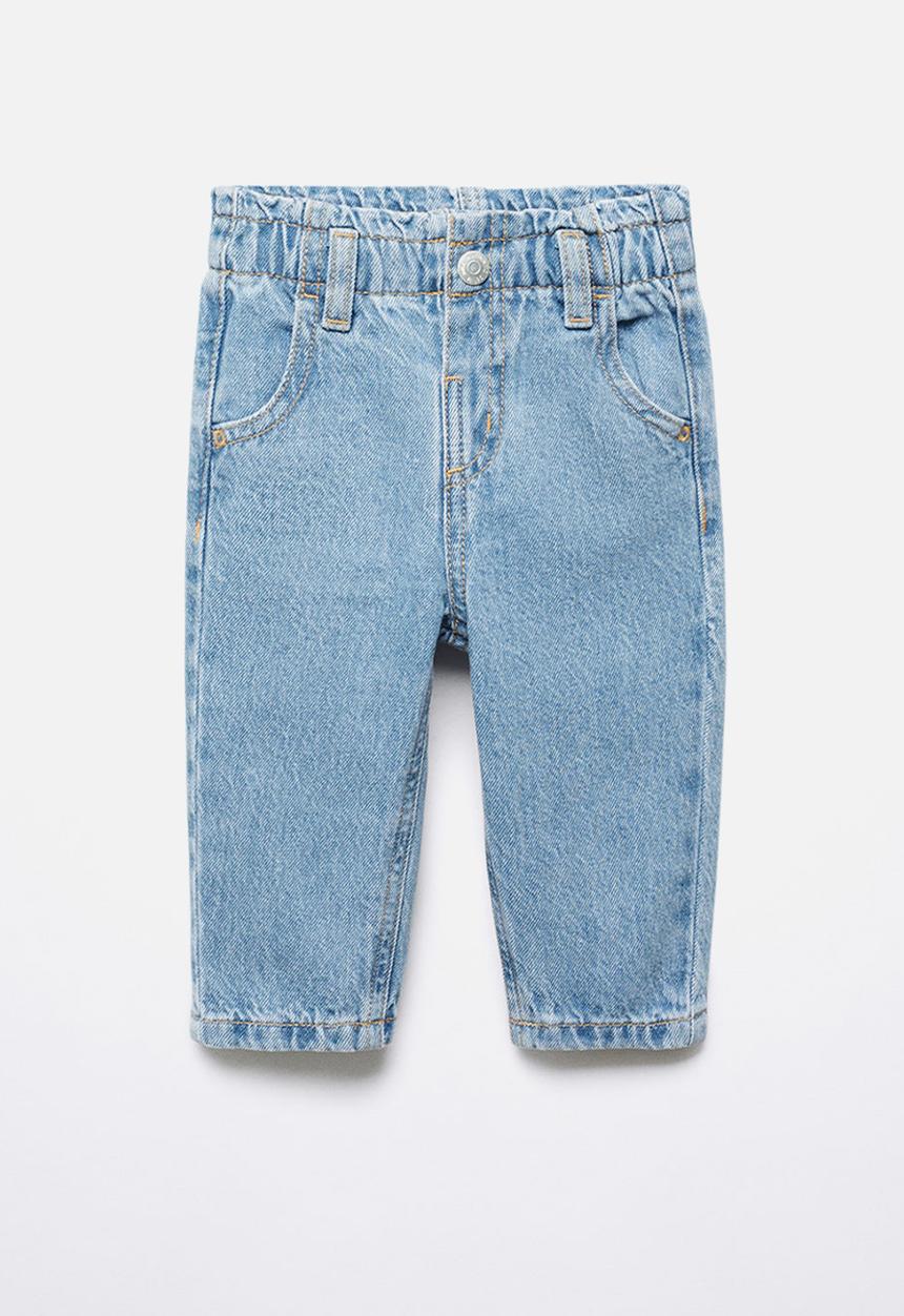 MANGO - Jeans paperbag - denim