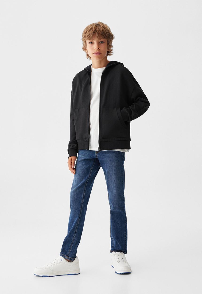 MANGO - Sweatshirt francia5 - black