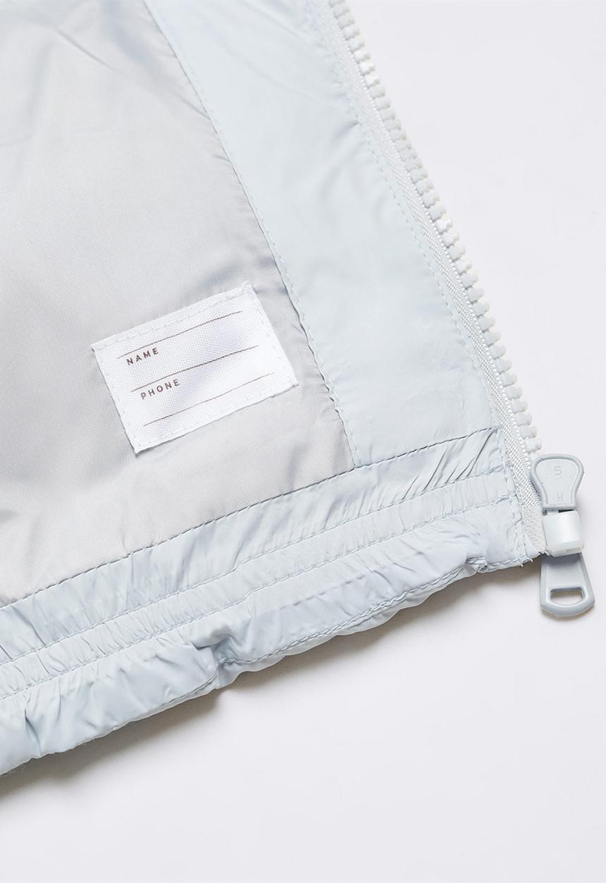 MANGO - Sleeveless puffer lia - sky blue