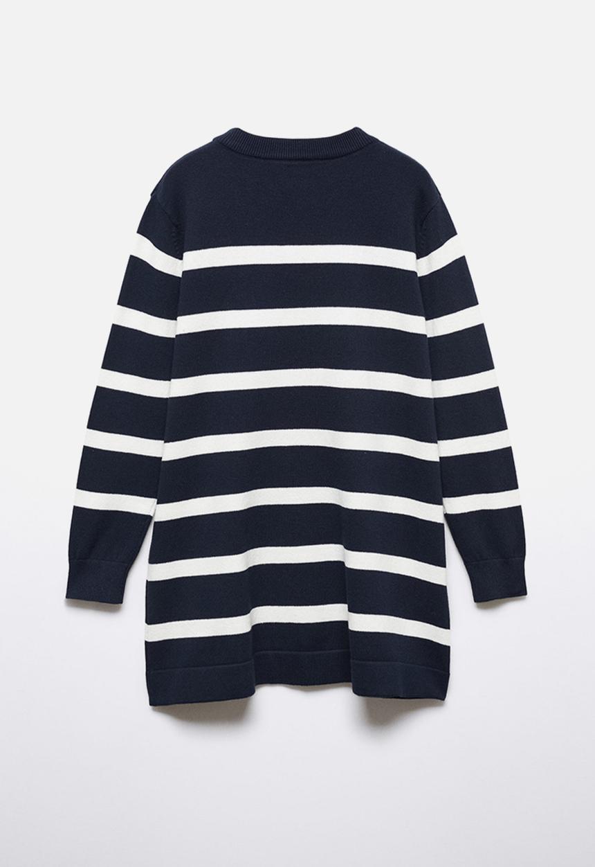 MANGO - Dress jina - navy