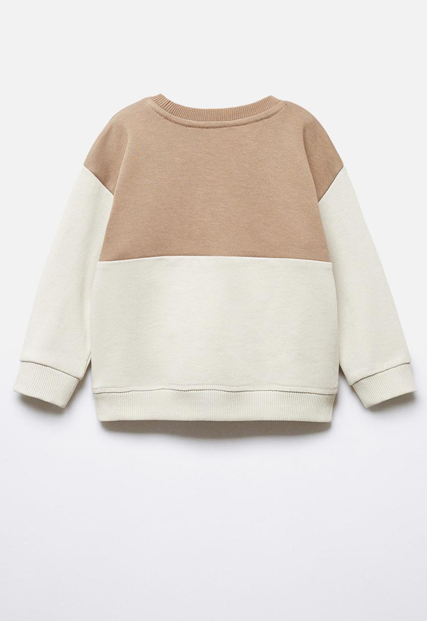 MANGO - Sweatshirt flap - sand