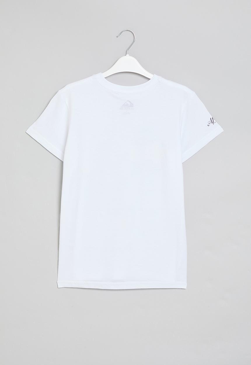 Quiksilver - Africa work song short sleeve boys - white