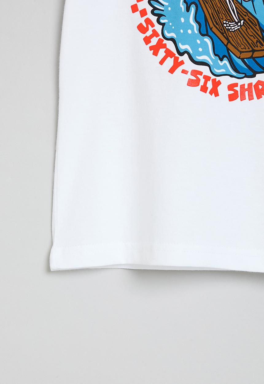 Vans - 66 shredders short sleeve - white