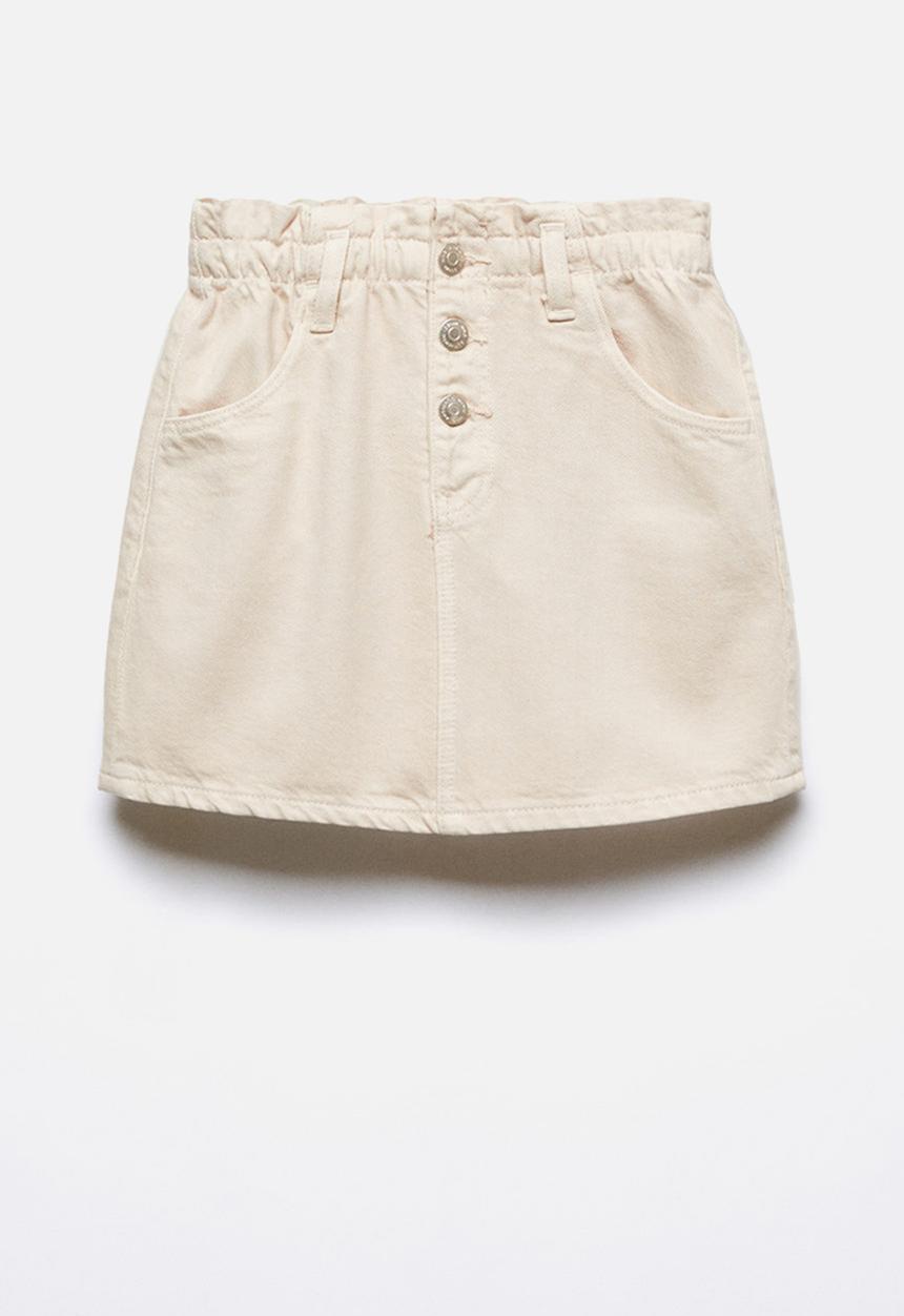 MANGO - Skirt cindy5 - sand