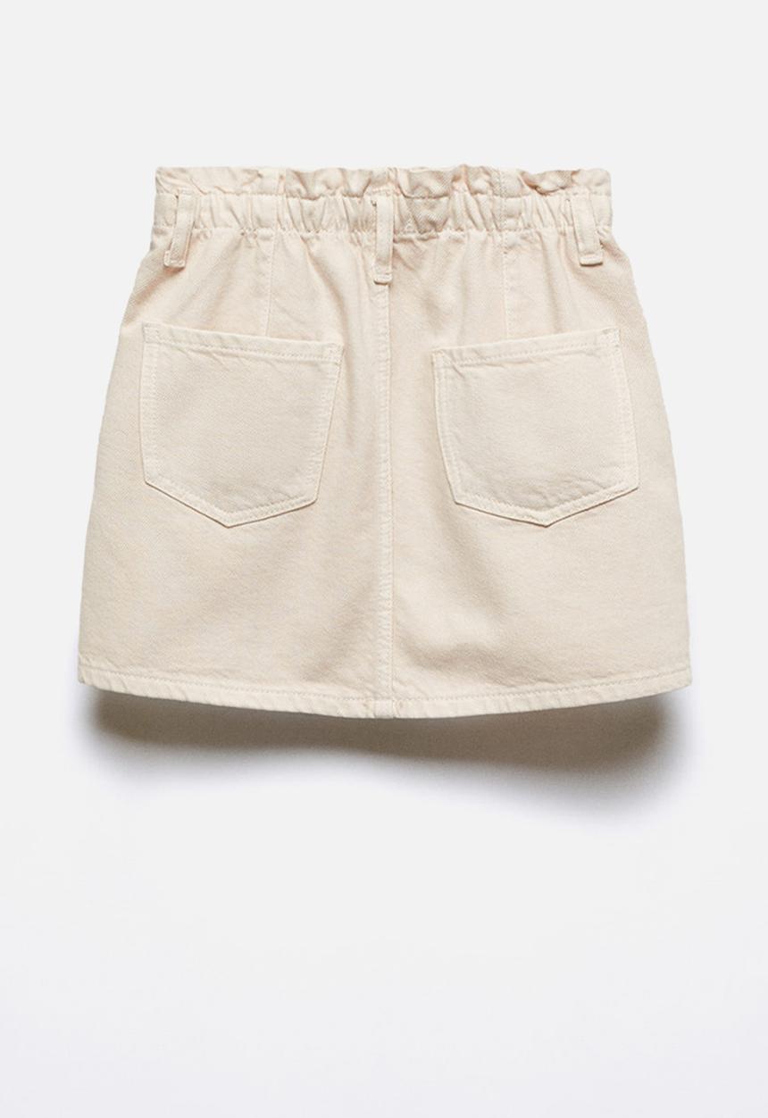 MANGO - Skirt cindy5 - sand