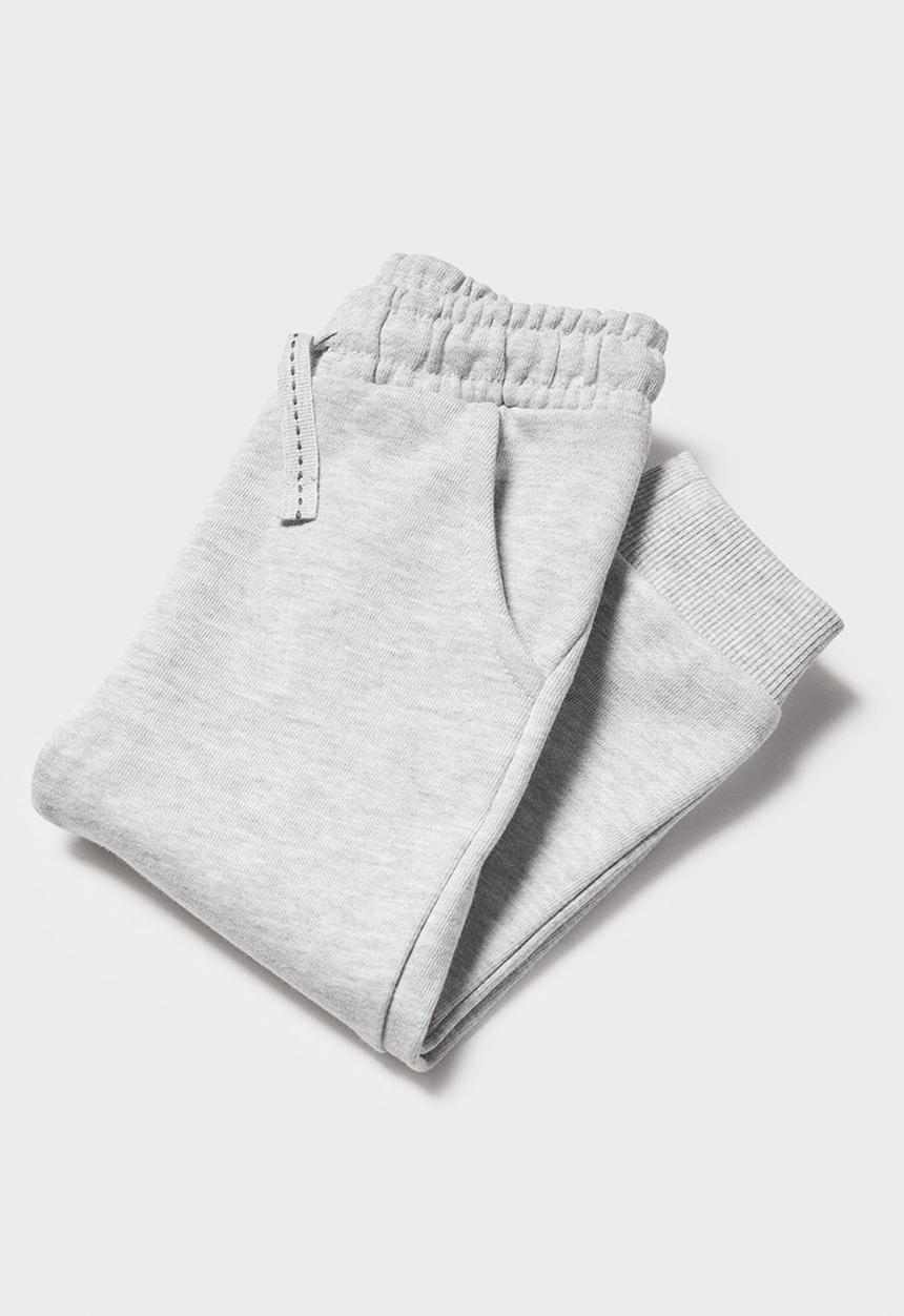MANGO - Trousers mateo5 - medium grey