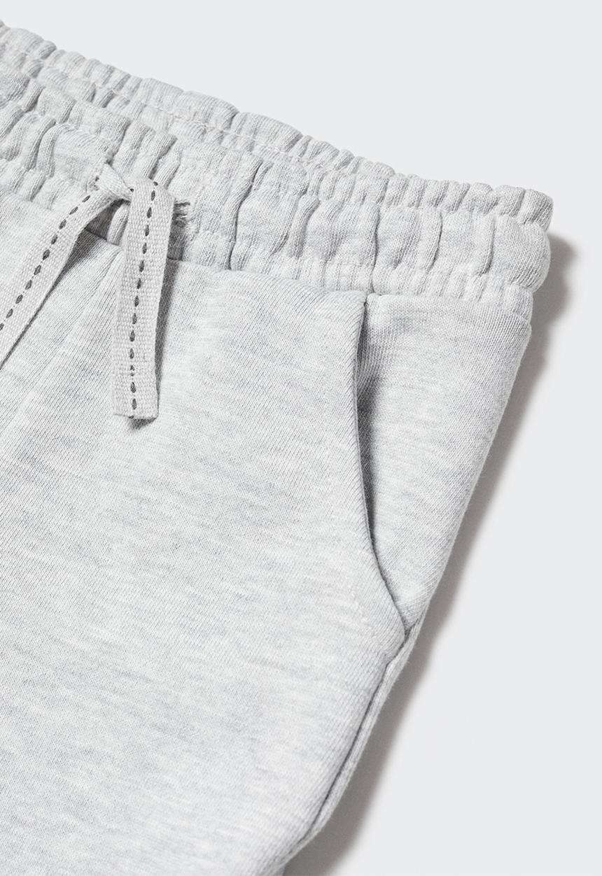 MANGO - Trousers mateo5 - medium grey