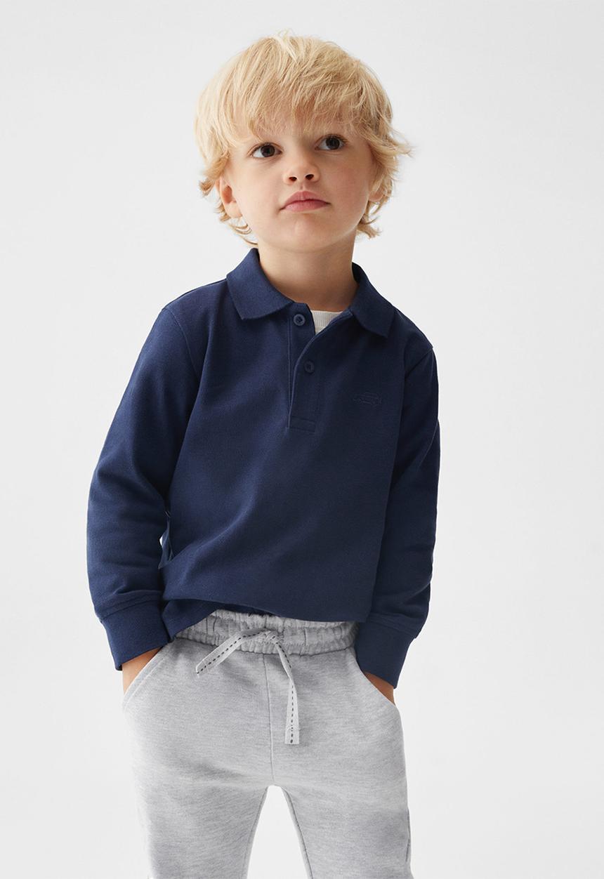 MANGO - Trousers mateo5 - medium grey