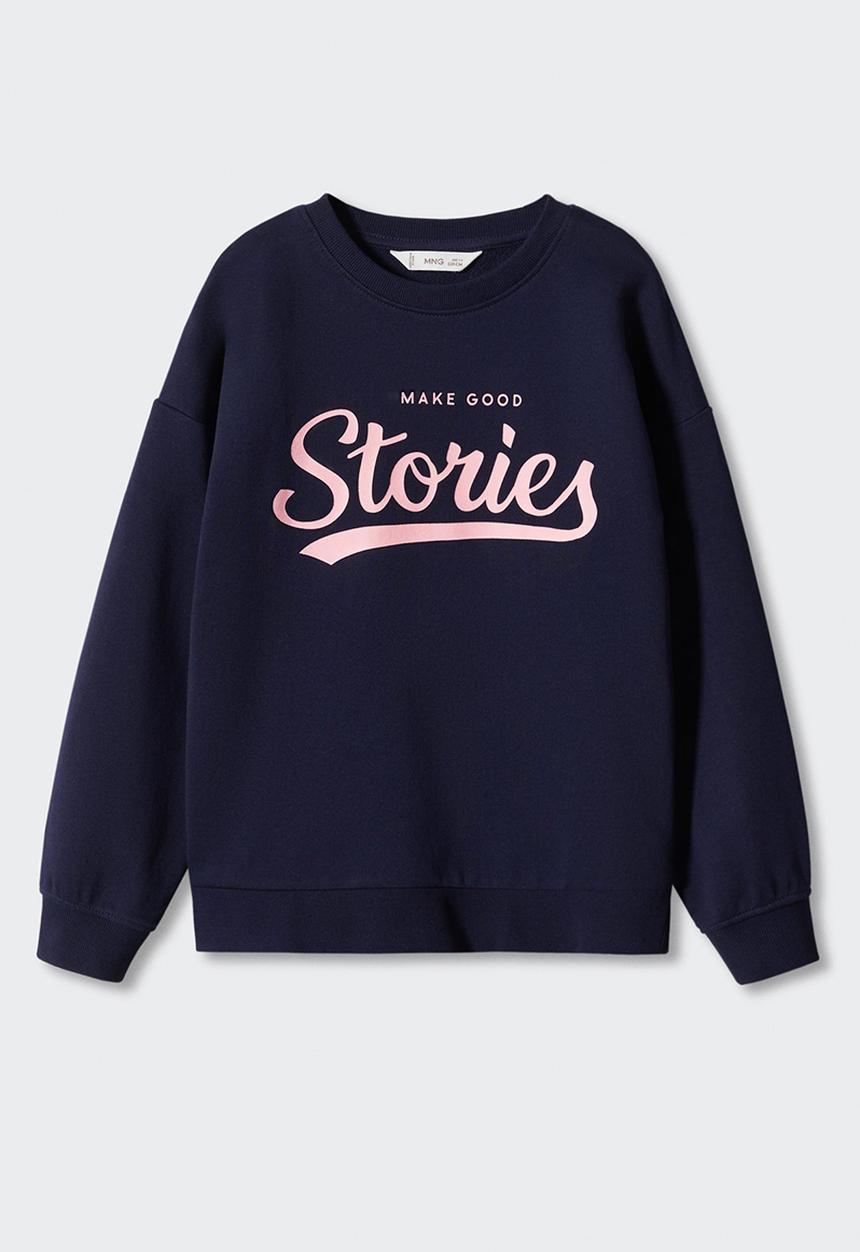 MANGO - Sweatshirt dublini - navy