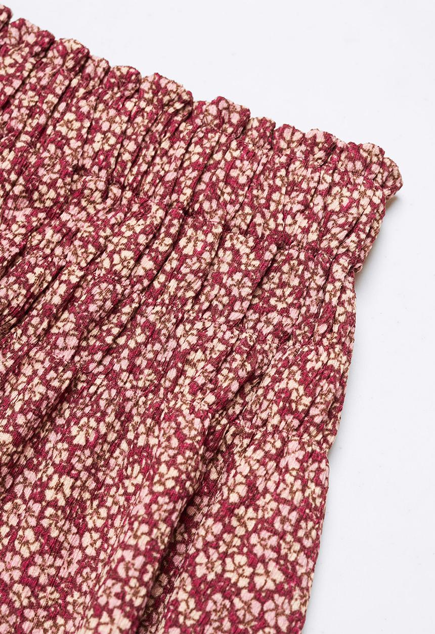 MANGO - Skirt lucy - maroon
