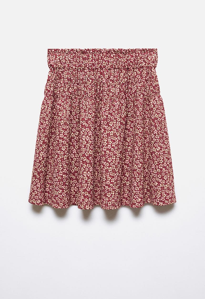 MANGO - Skirt lucy - maroon