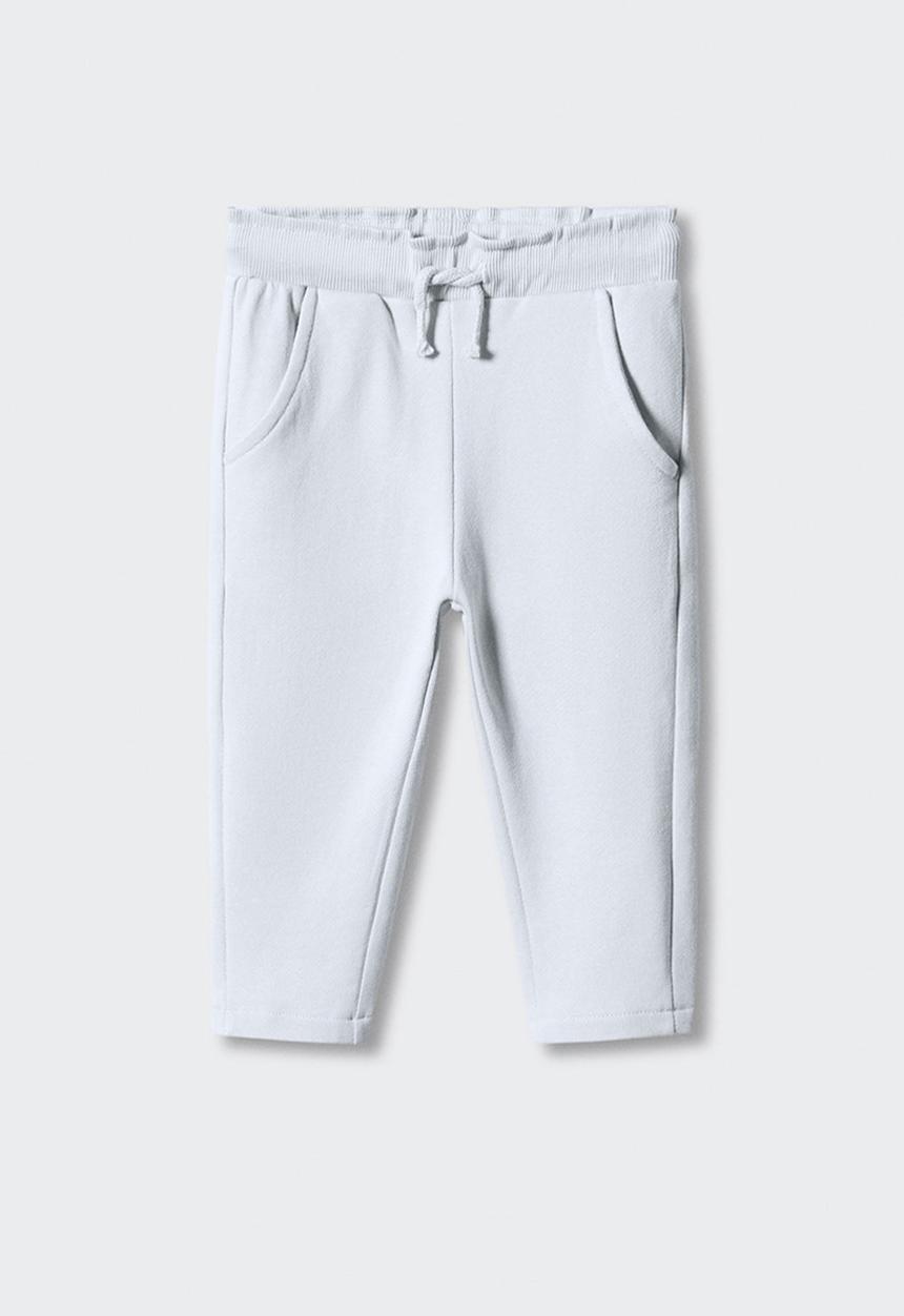 MANGO - Trousers vienab - sky blue