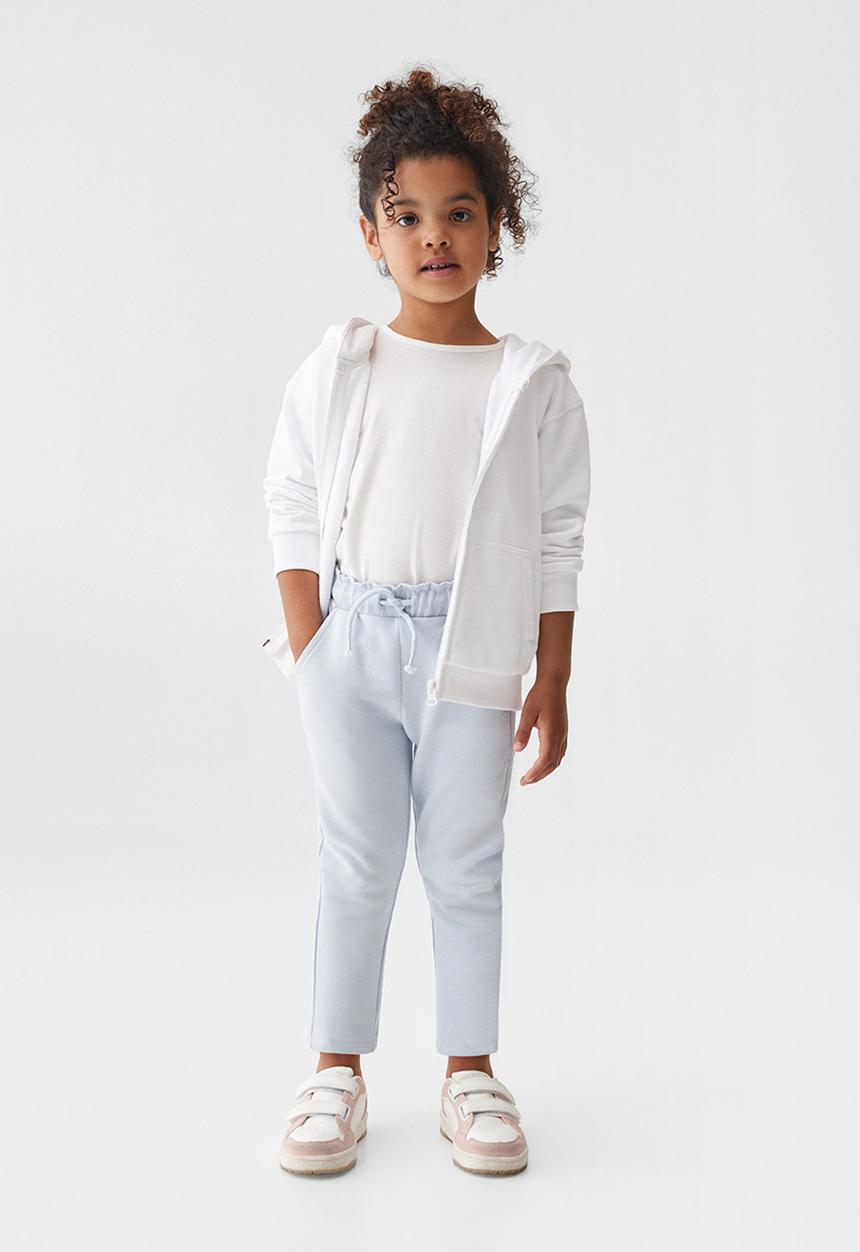 MANGO - Trousers vienab - sky blue