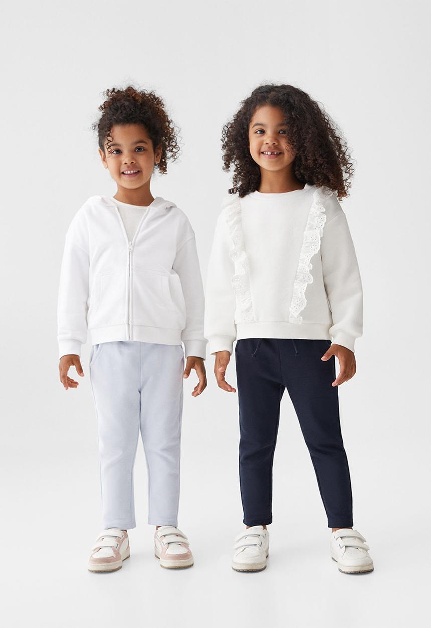 MANGO - Trousers vienab - navy