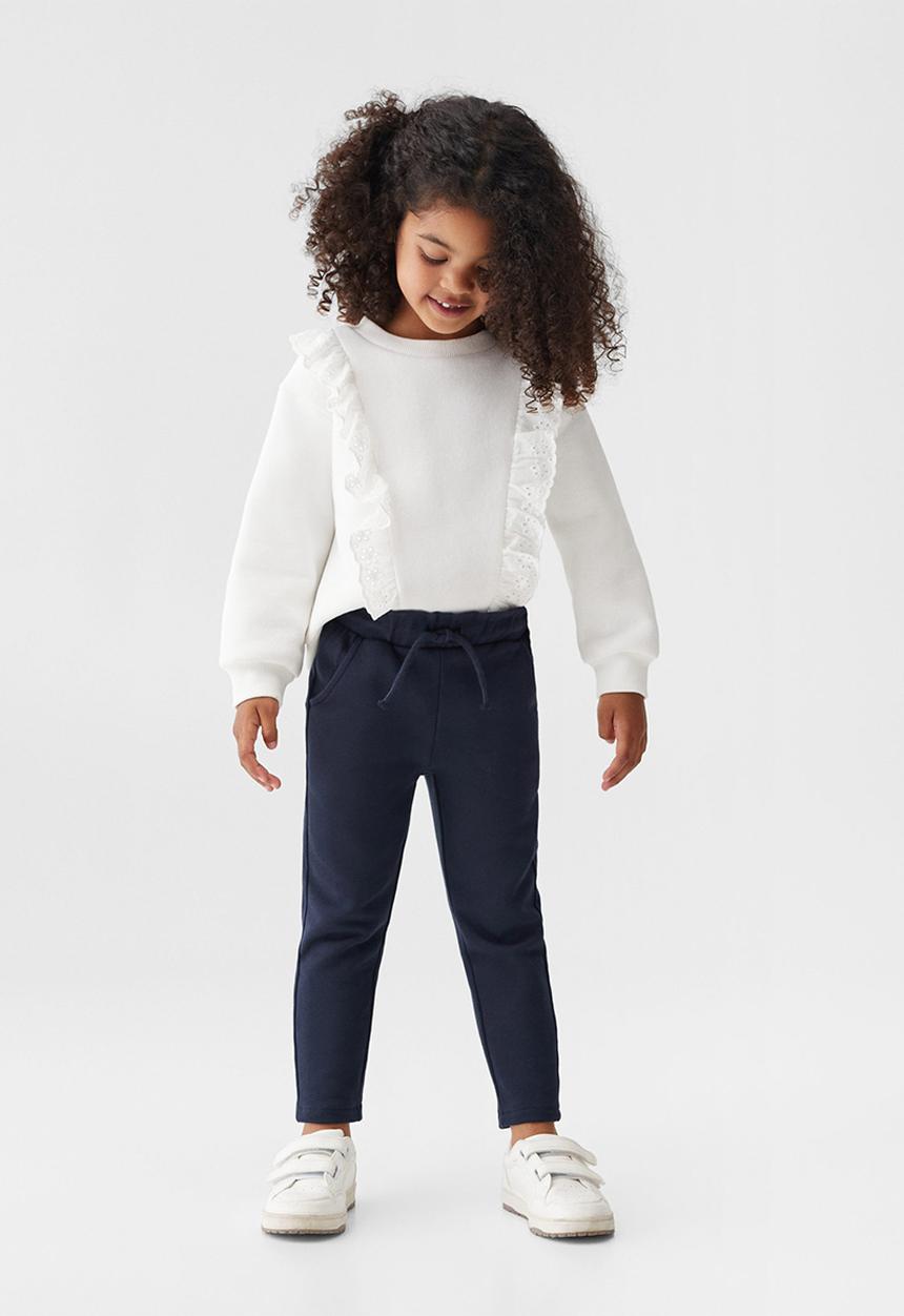 MANGO - Trousers vienab - navy