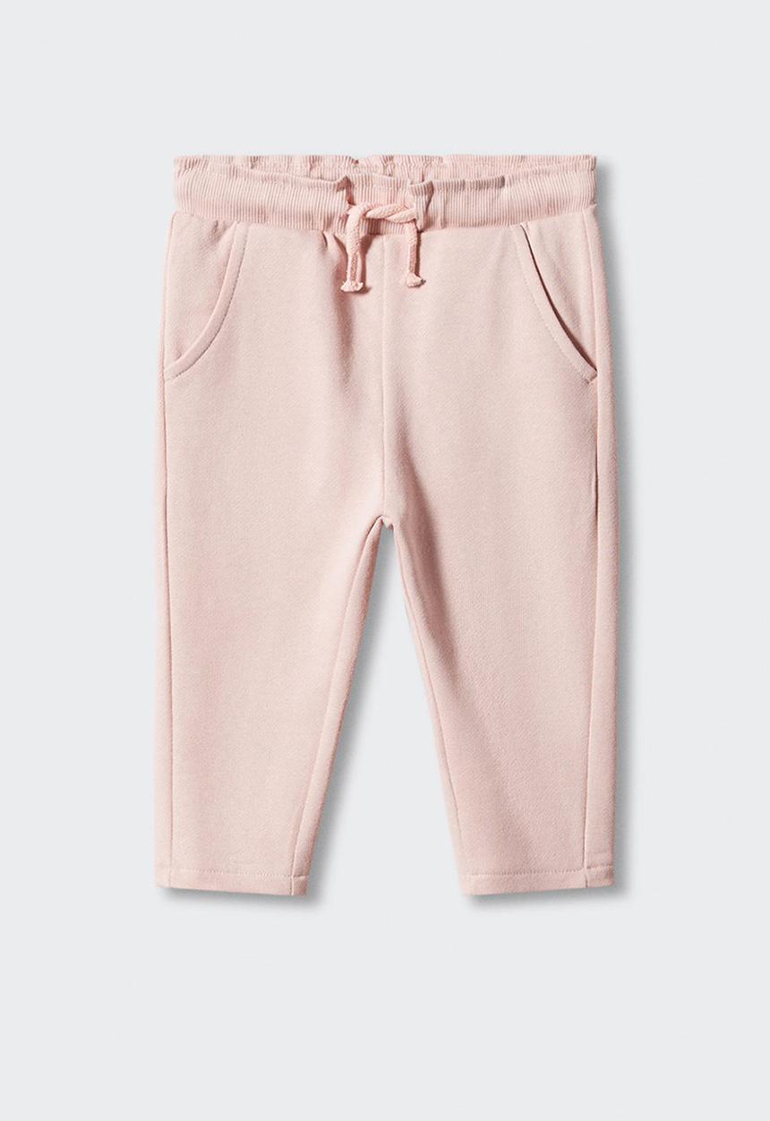 MANGO - Trousers vienab - pink