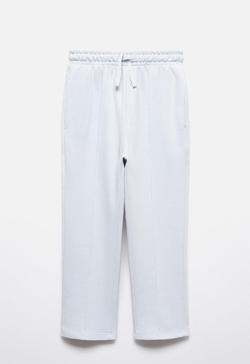 MANGO - Trousers marga - sky blue
