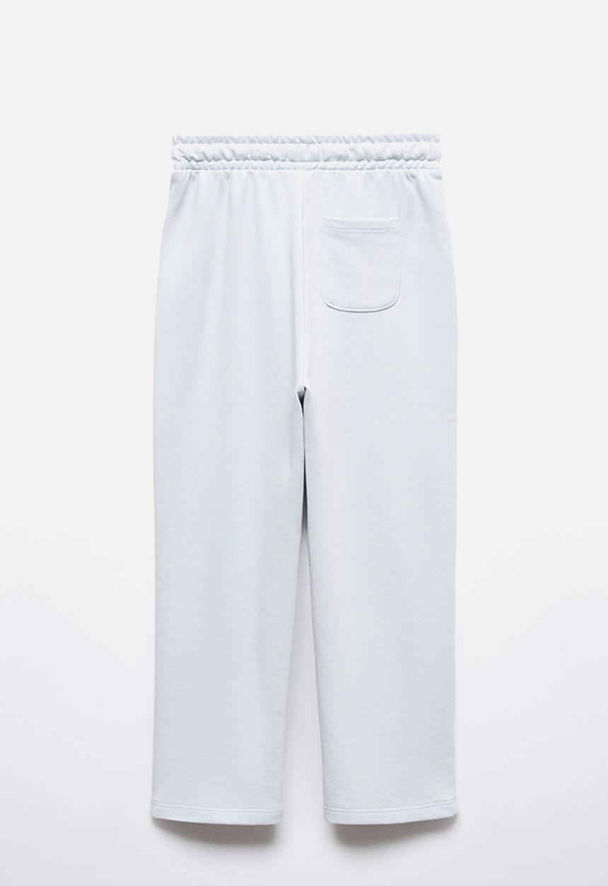MANGO - Trousers marga - sky blue