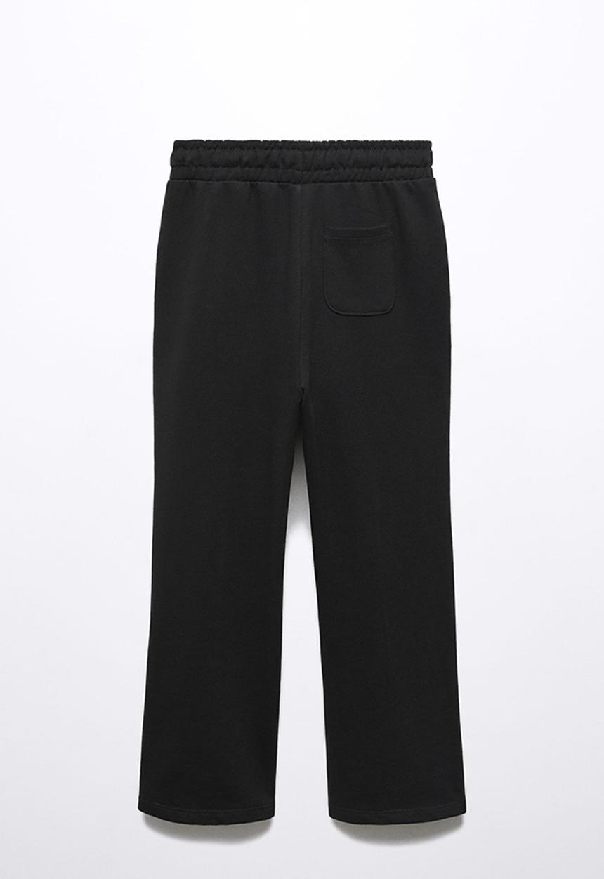 MANGO - Trousers marga - black