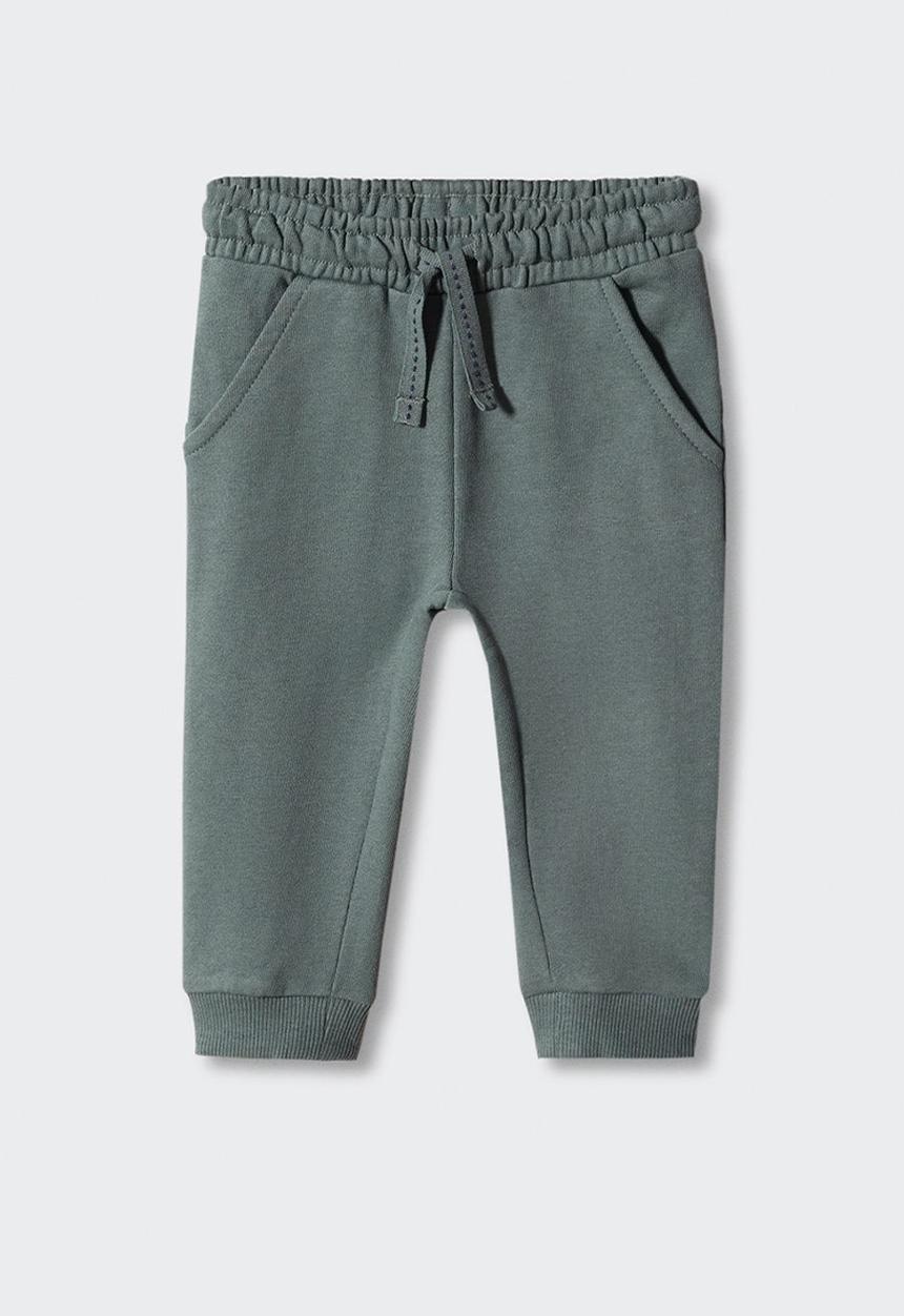 MANGO - Trousers mateo5 - medium green