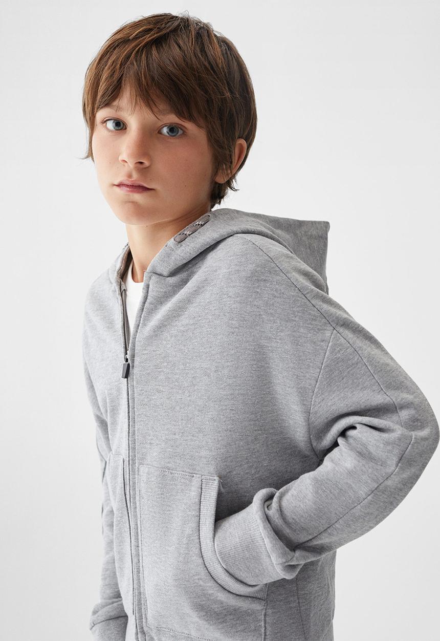 MANGO - Sweatshirt francia5 - medium grey