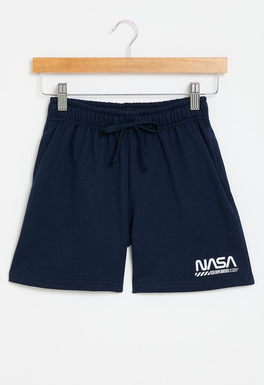 Rebel Republic - NASA sweat short - navy