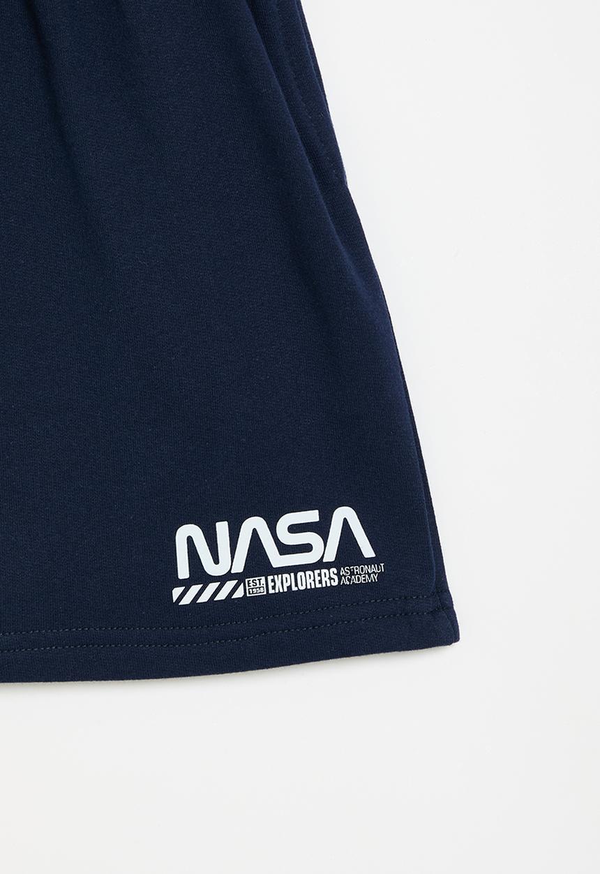 Rebel Republic - NASA sweat short - navy