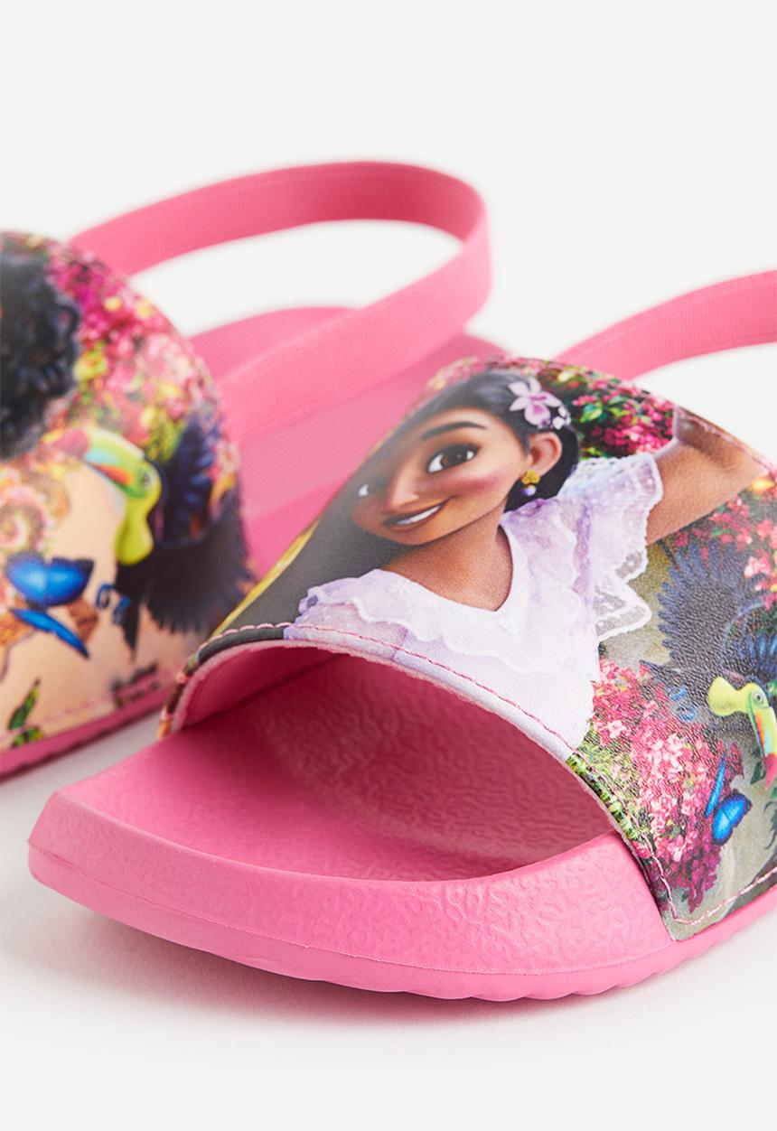 H&M - Printed pool shoes - pink